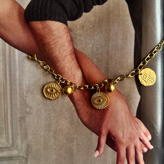 Βραχιόλι Charms Μάτι