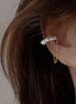 Ear Cuff με Μαργαριτάρια και Χρυσή Αλυσίδα