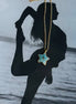 Star Pendant Necklace – Χρυσό Κολιέ Αστέρι Τιρκουάζ