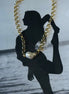 Baroque Pearl Gold Chain Necklace – Κολιέ με Μεγάλο Baroque Μαργαριτάρι