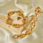 Oval Chain Bracelet