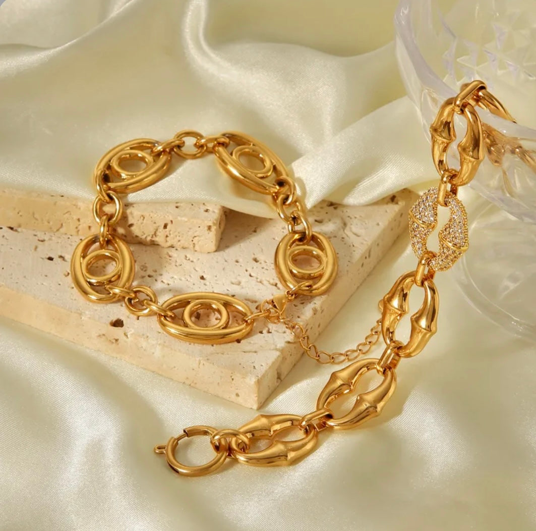 Oval Chain Bracelet