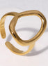 Open Gold Ring