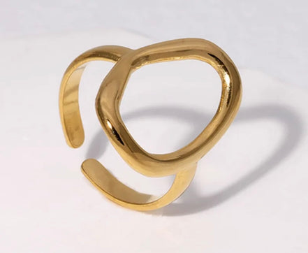 Open Gold Ring